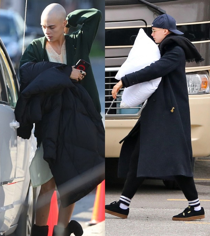 Cara Delevingne cat toc,  thien than Victoria's Secret,  xuong sac anh 3