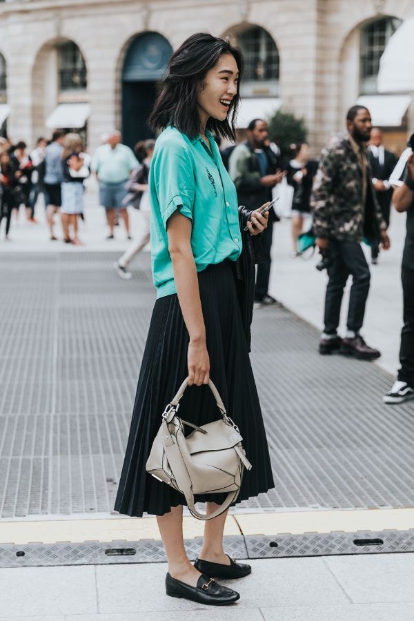 Những cách diện trang phục đơn giản dành cho các quý cô không có thời gian ảnh 6 Nhung cach dien trang phuc don gian danh cho cac quy co khong co thoi gian anh 6