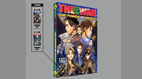 EXO tiet lo bia album 'Marvel hoa' cho lan tro lai sap toi hinh anh