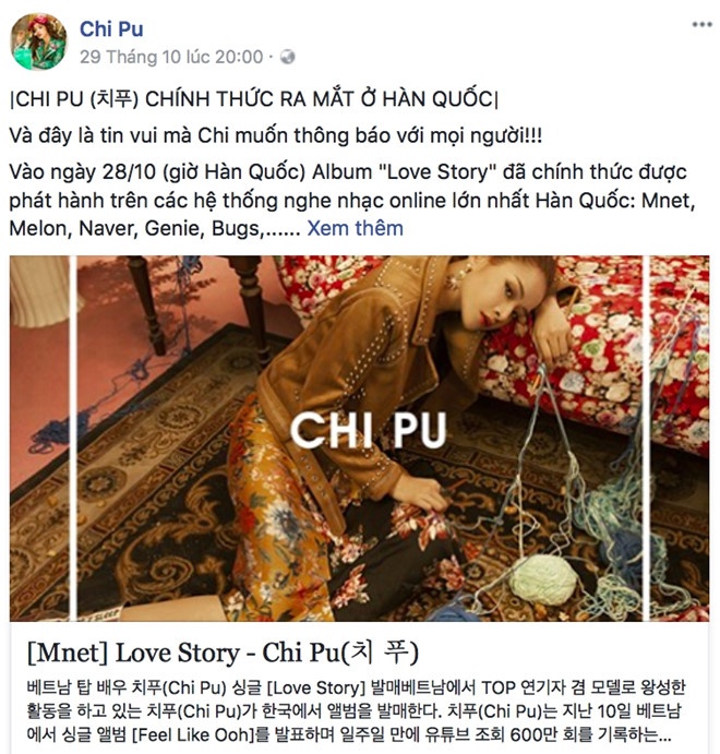 Chi Pu tấn công Kpop ảnh 1 Chi Pu tan cong Kpop anh 1