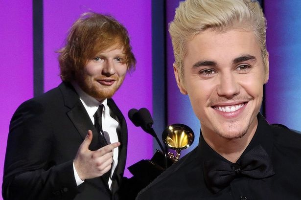 Ed Sheeran: Trai xau muon soan ngoi 'hoang tu pop' cua Justin Bieber? hinh anh