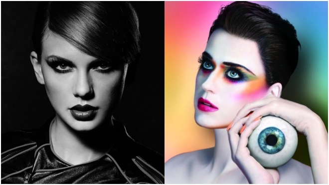 Taylor Swift dap tra Katy Perry khi phat hanh album cung ngay? hinh anh