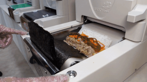 May tu dong lam sushi va kimbap hinh anh