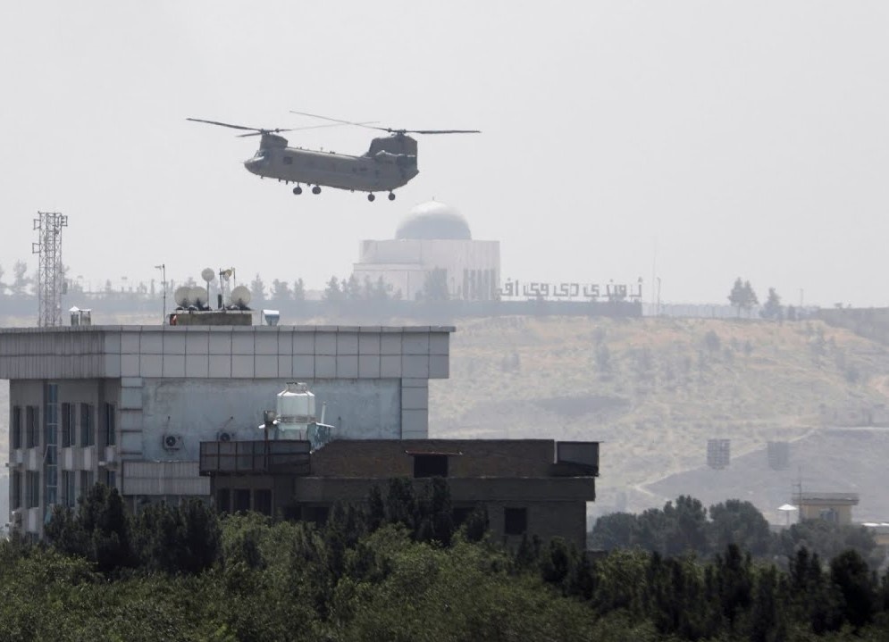 Taliban chiem Kabul, chinh phu Afghanistan sup do hinh anh