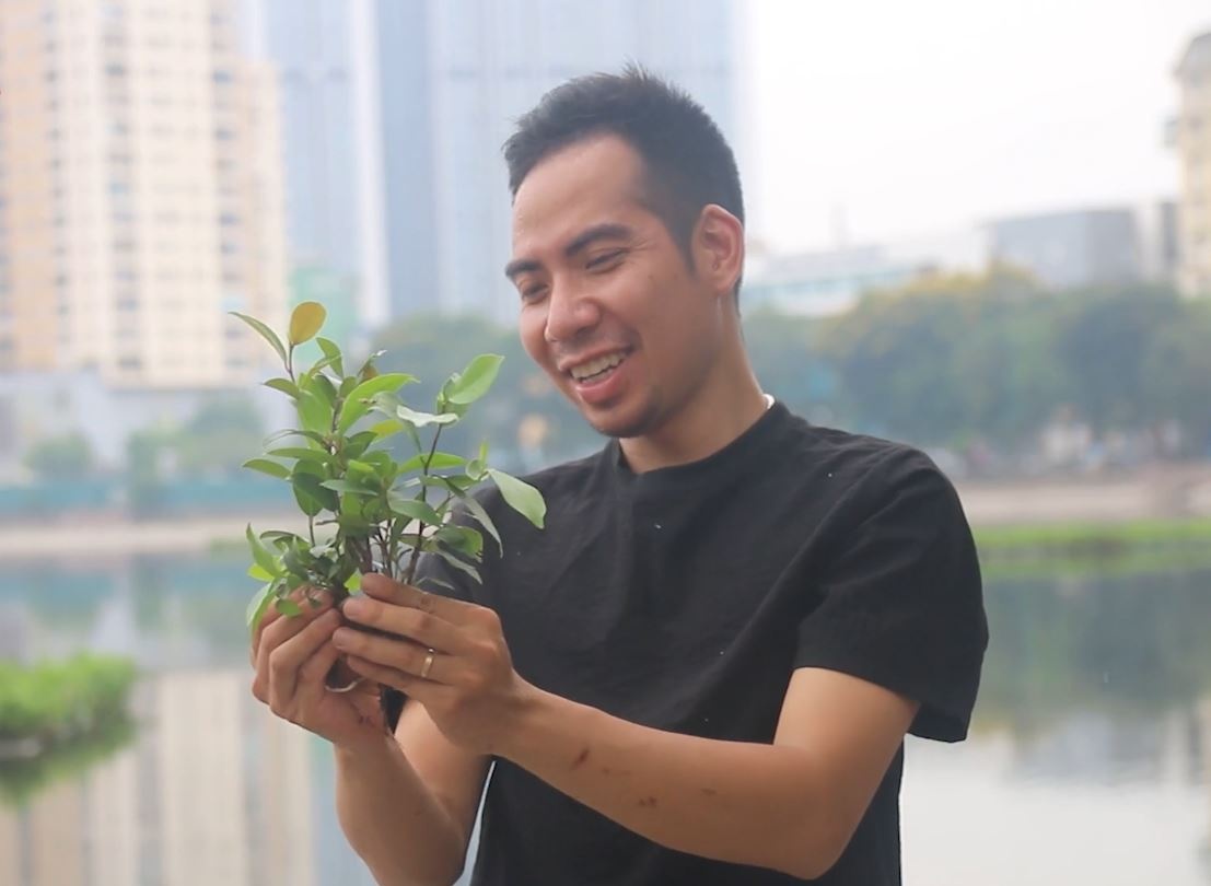 Thu nhap khung tu viec nho cay dai ven duong lam bonsai hinh anh