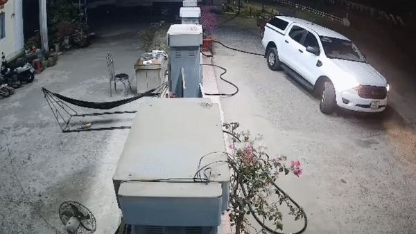 Tai xe do dau khong tra tien o Tay Ninh hinh anh