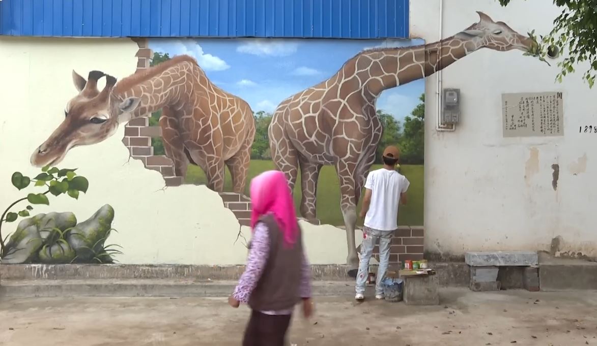 Bo pho ve que, lam nghe ve tranh tuong hinh anh