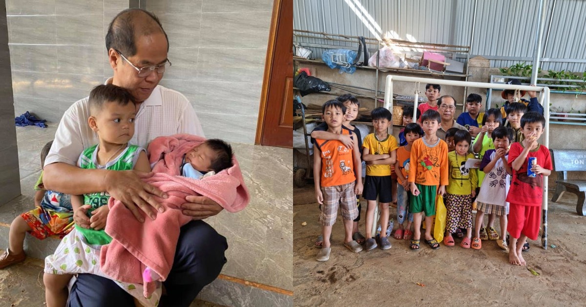 Nguoi cha tu choi mo u nao, danh tien nuoi 131 dua tre mo coi hinh anh