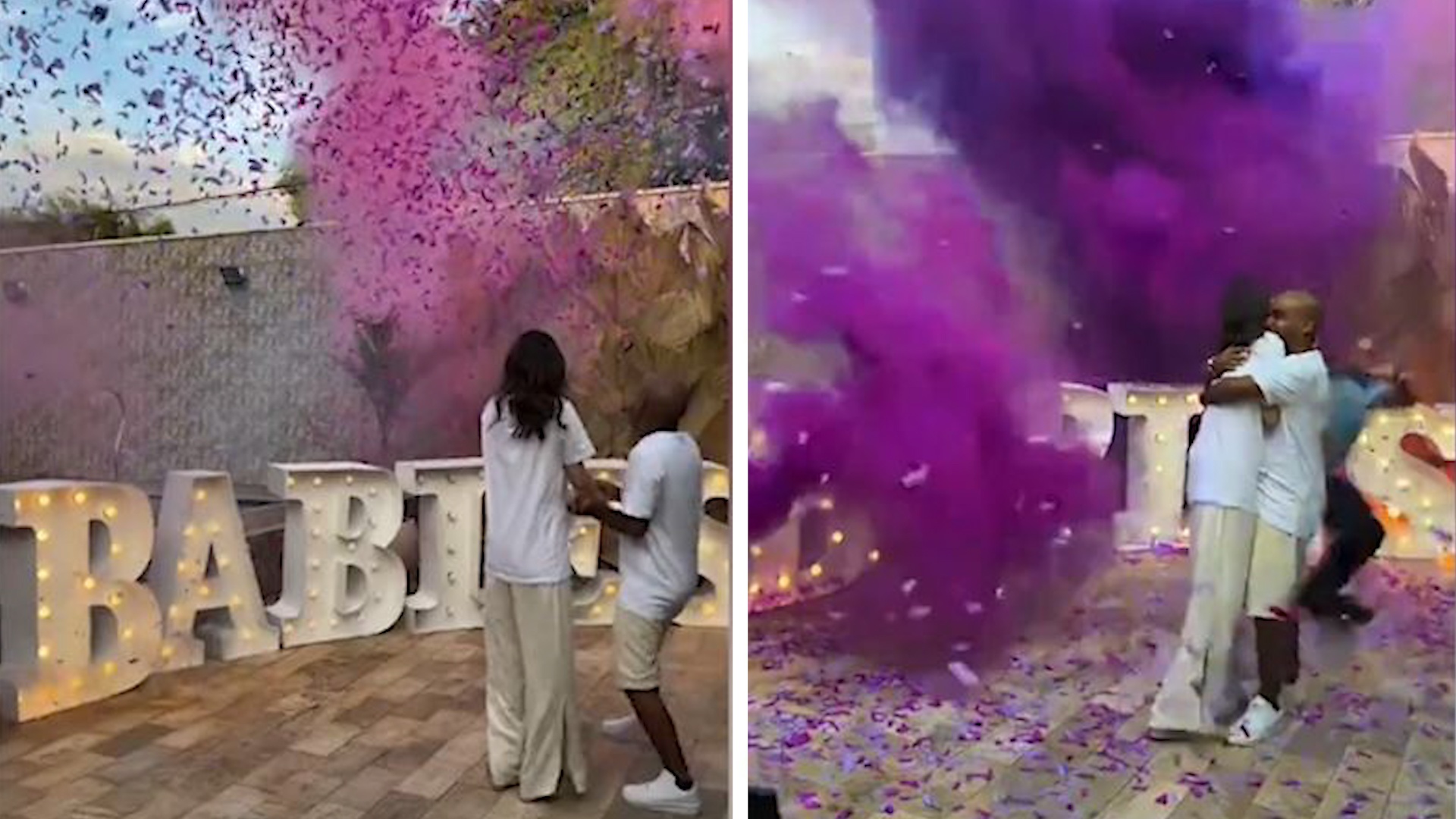 Bua tiec tro thanh tham hoa vi phao hoa ban lech hinh anh