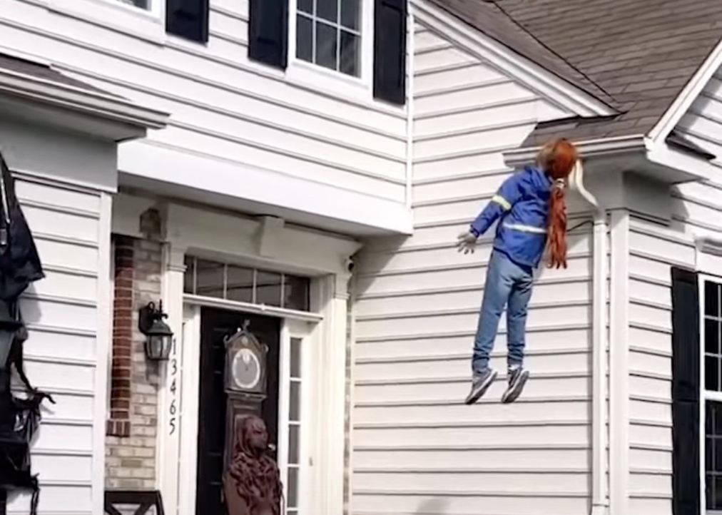 Ngoi nha Halloween lay y tuong tu phim 'Stranger Things' hinh anh