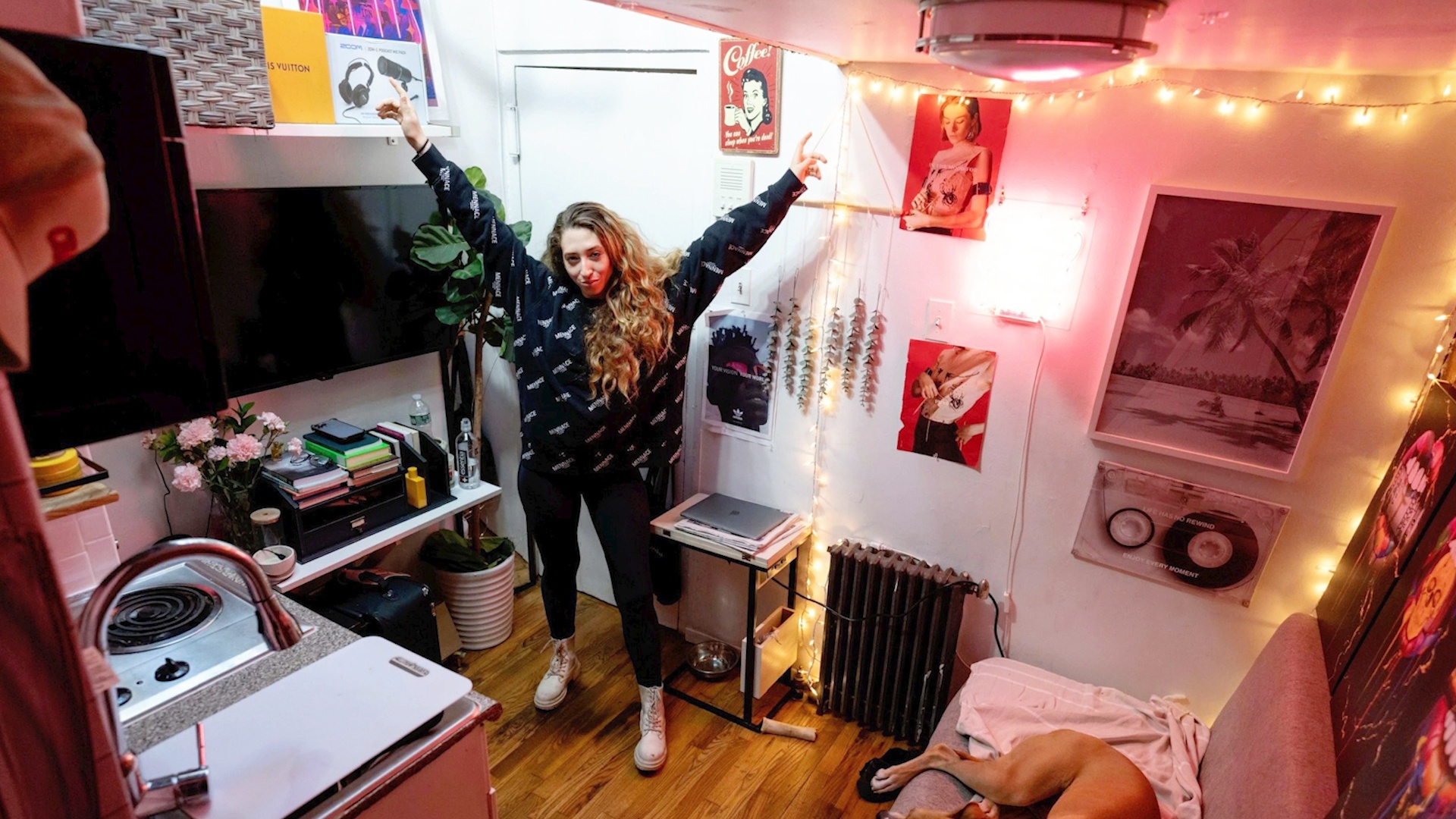 Can ho sieu nho, chi rong hon 7 m2 giua New York hinh anh