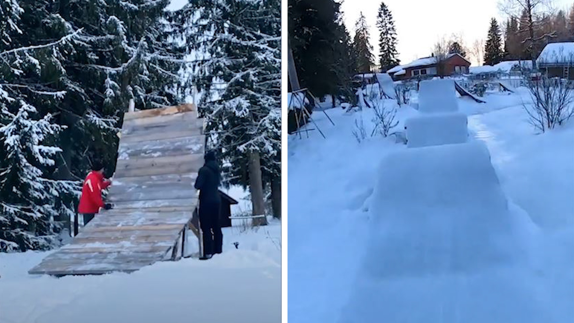 Xay duong truot bang dai 100 m trong 80 gio hinh anh