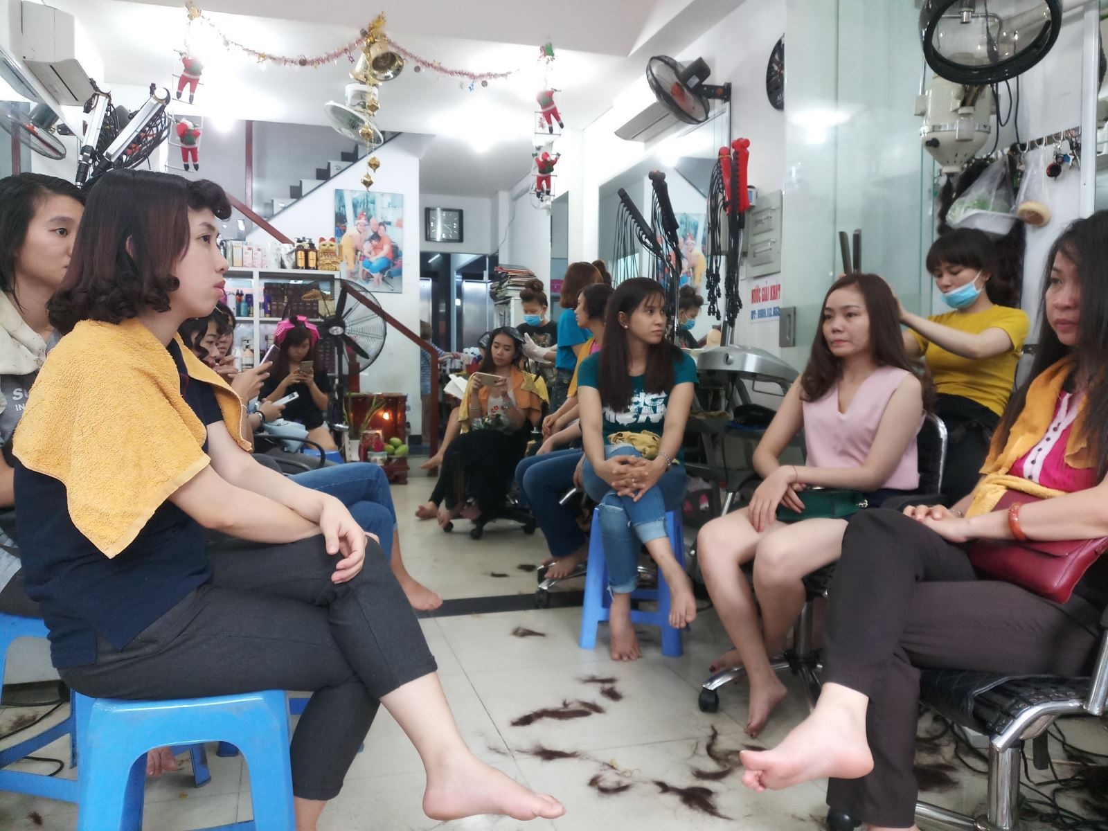 Lam dep kieu 'chay Tet' hinh anh