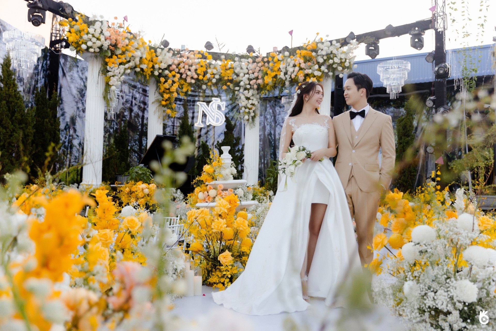 Bien khu vuon 10.000 m2 cua ba thanh resort to chuc sieu dam cuoi hinh anh