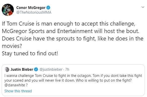 Justin Bieber se dau voi Tom Cruise anh 2