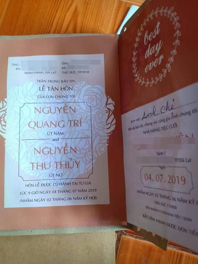 thiệp cưới của Thu Thủy ảnh 2 thiep cuoi cua Thu Thuy anh 2