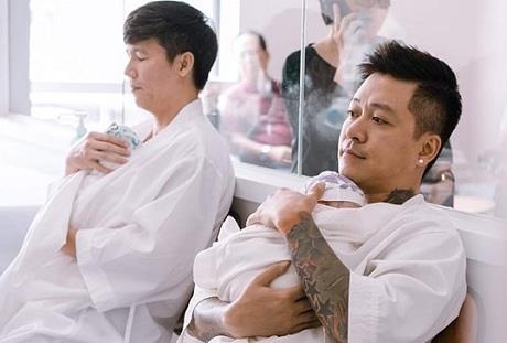 Khan gia chuc mung Ly Hai co con thu 5 sau chia se cua Tuan Hung hinh anh