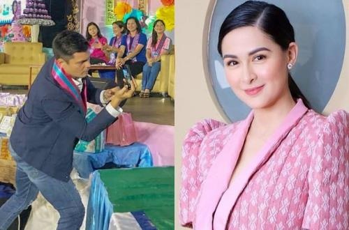 Chong my nhan Philippines lang le quay clip cho vo o su kien hinh anh