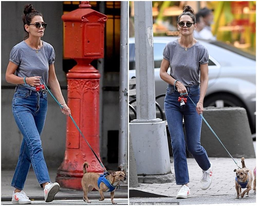 Katie Holmes di choi voi con gai Suri anh 4