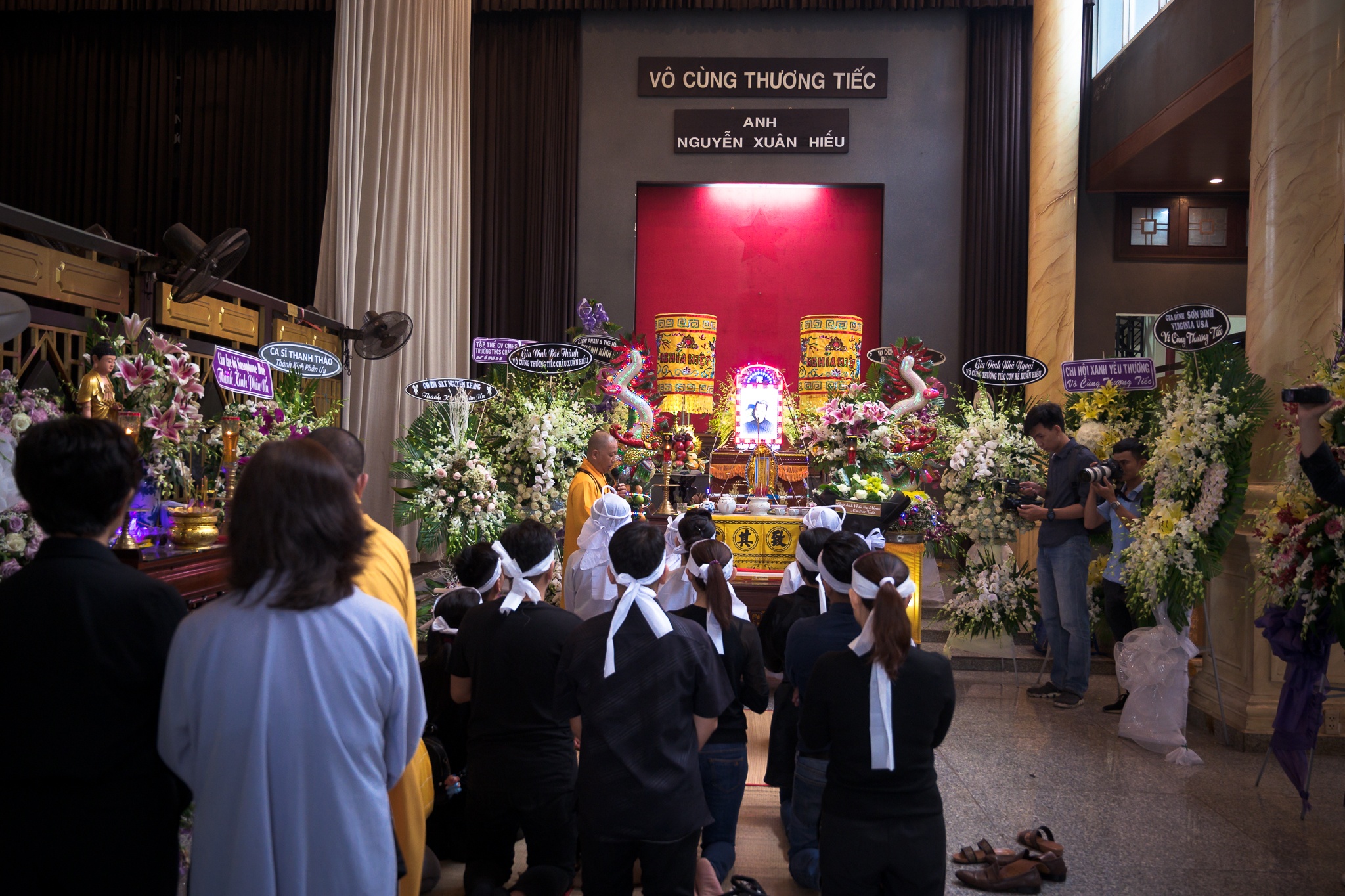 dam tang nghe si xuan hieu anh 1