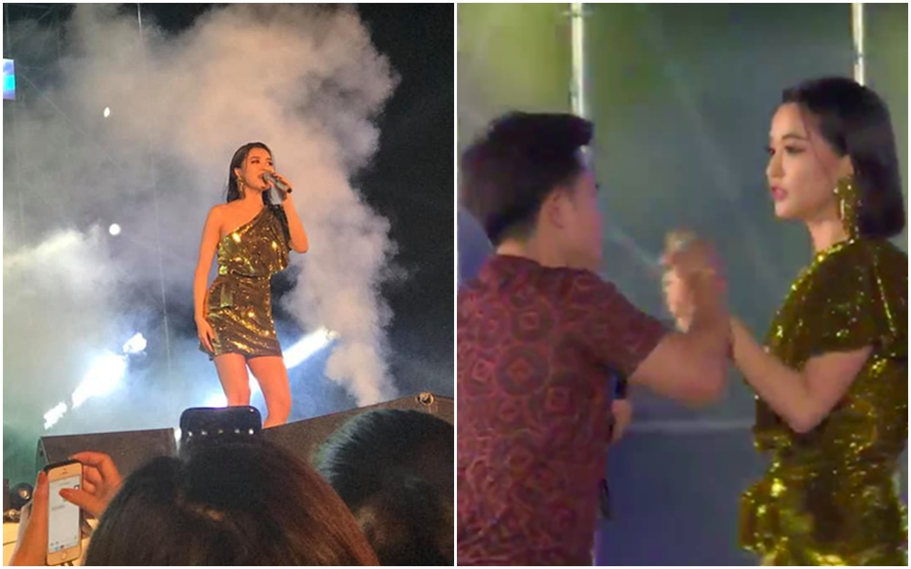 ca si viet gap su co tren san khau anh 6