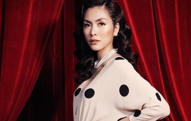 Tang Thanh Ha thu hut anh nhin trong lan hiem hoi di su kien hinh anh