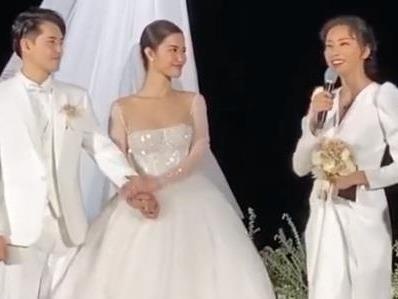 Ngo Thanh Van bat ngo khi nhan duoc hoa cuoi cua Dong Nhi hinh anh