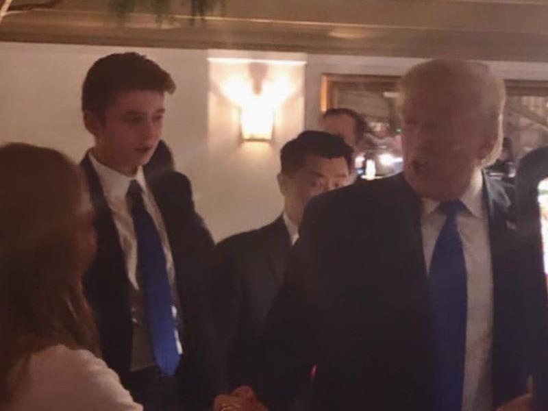 Barron Trump da cao hon bo hinh anh