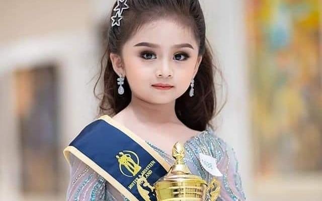 Co be 6 tuoi dang quang Hoa hau nhi Thai Lan 2019 hinh anh
