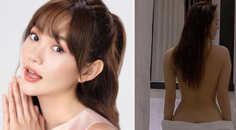 Minh Hang dang anh ban khoa than hinh anh