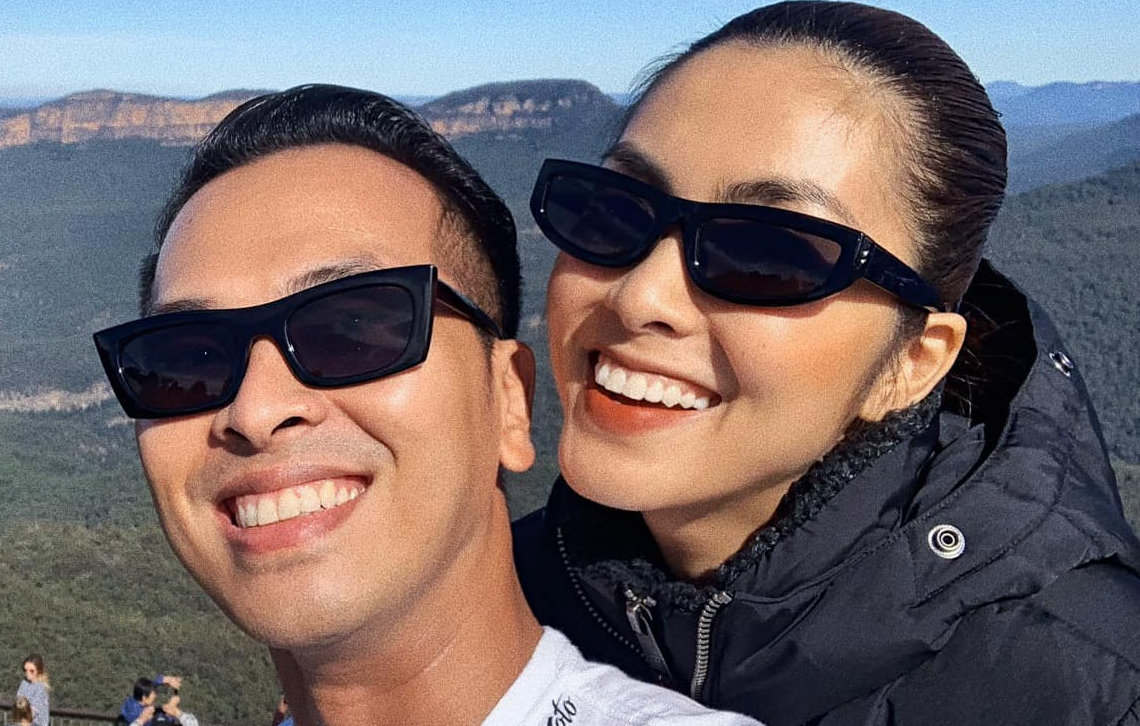 Tang Thanh Ha va dan sao Viet doan tu ben gia dinh don nam moi hinh anh