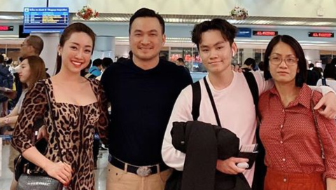 Chi Bao di an cung vo cu va ban gai moi hinh anh