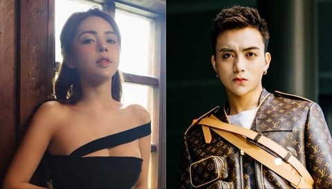 Soobin Hoang Son xuat hien ben ban gai tin don trong tiec tat nien hinh anh