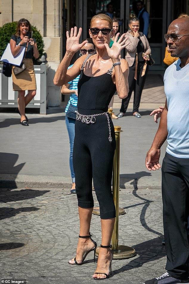 Celine Dion gầy gò ảnh 3 Celine Dion gay go anh 3