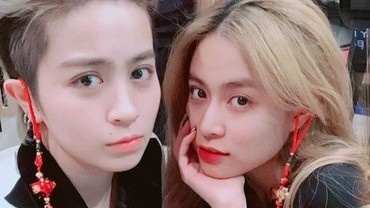 Gil Le di choi cung Hoang Thuy Linh va nhom ban hinh anh