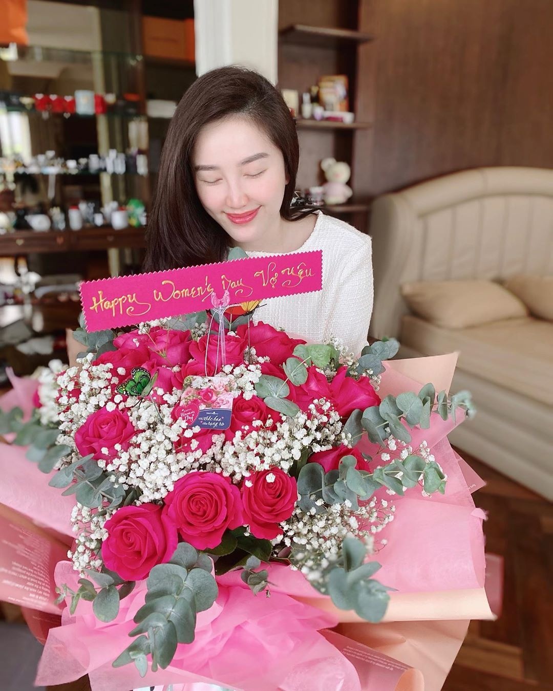 nghệ sĩ đón ngày 8/3 ảnh 3 nghe si don ngay 8/3 anh 3