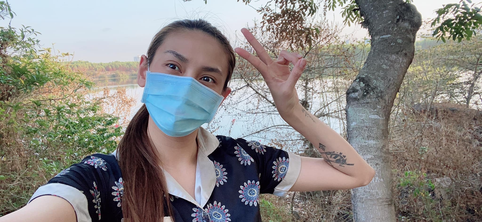 hoang yen o khu cach ly anh 1