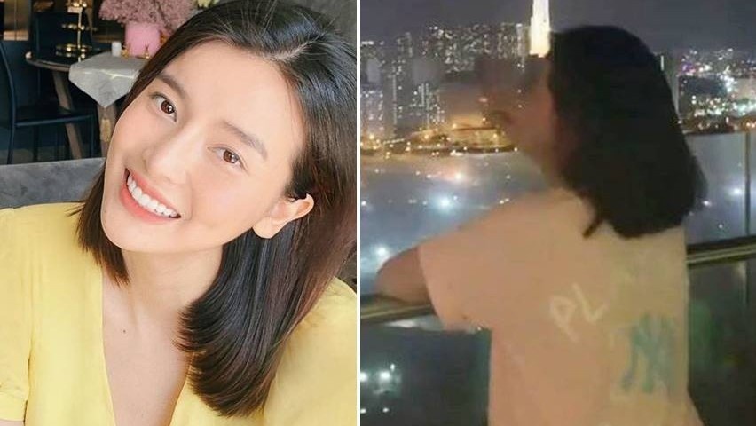 Cao Thai Ha bi phan ung khi dang clip hut thuoc la hinh anh