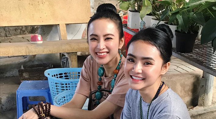 Em gai Angela Phuong Trinh an chay tron doi hinh anh