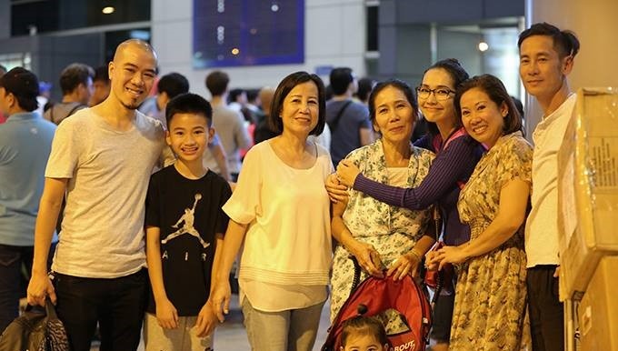 me dien vien kim hien qua doi anh 1