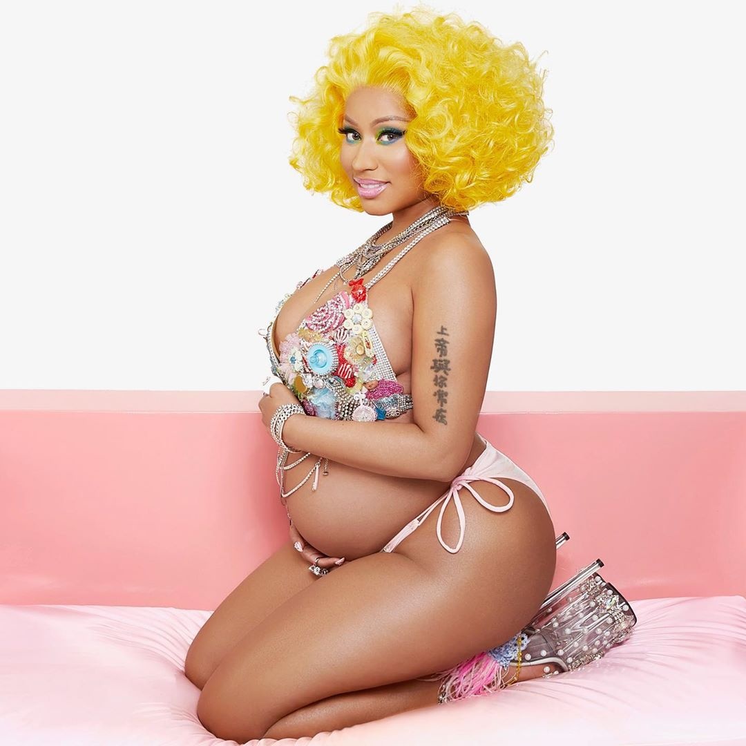 Nicki Minaj mang thai anh 1