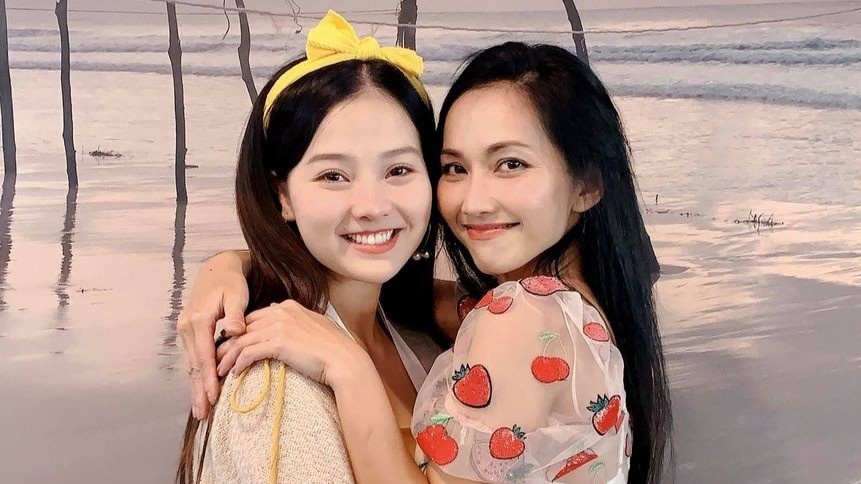 Dien vien Khanh Hien hoi ngo Kim Hien tai My hinh anh