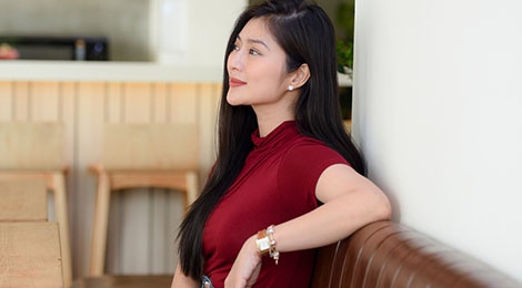 Voc dang dien vien Thanh Truc sau khi giam 15 kg hinh anh