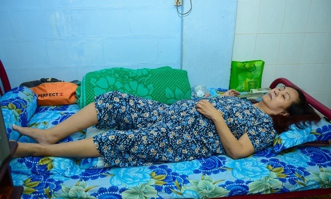 nghe si hoang lan nhap vien anh 1