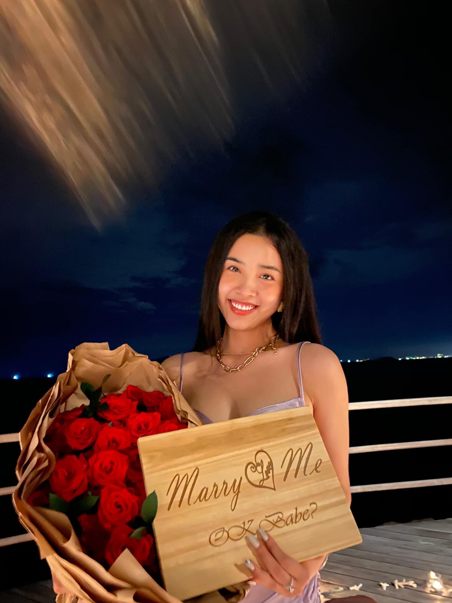 Thúy An được bạn trai cầu hôn ảnh 2 Thuy An duoc ban trai cau hon anh 2