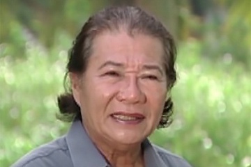 Nghe si cai luong He Sa qua doi hinh anh