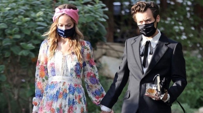 Harry Styles hen ho nu dien vien Olivia Wilde hinh anh