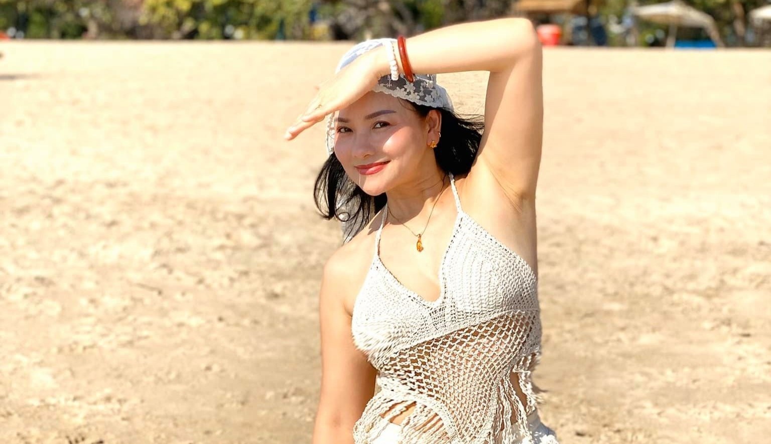 NSND Thu Que tap yoga nhieu nam de giu dang hinh anh