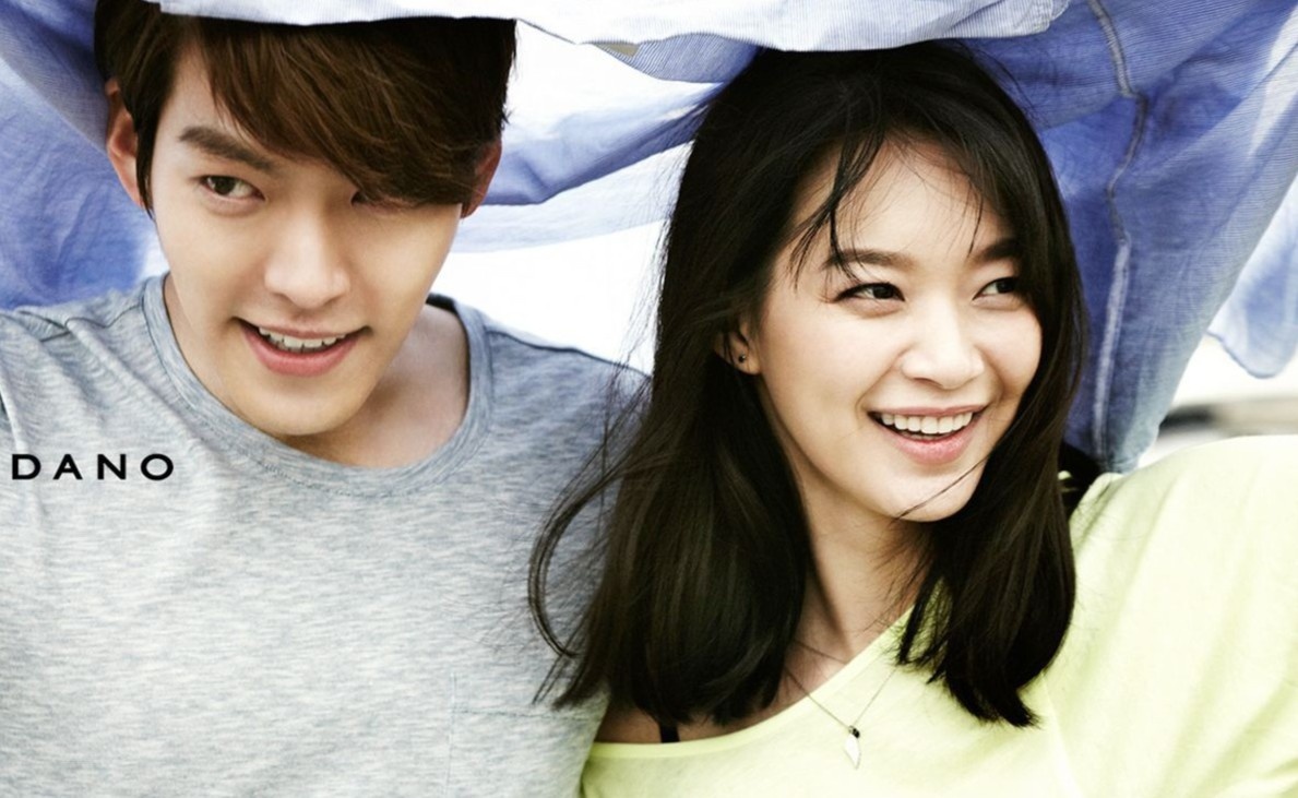 Kim Woo Bin lan dau dong phim cung ban gai hinh anh