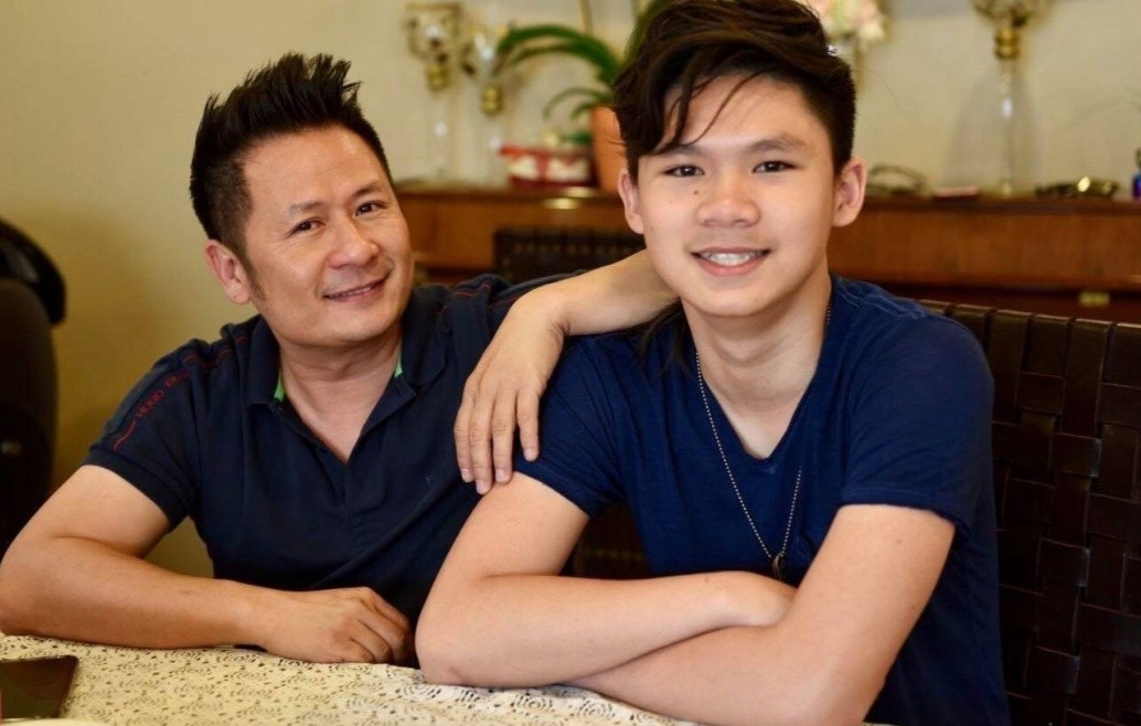 Con trai Bang Kieu trung tuyen nhac vien o My hinh anh